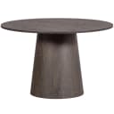WOOOD Esstisch Maan Rund Braun MDF Bild 1
