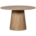 WOOOD Esstisch Maan Rund Walnuss MDF Bild 1