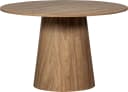WOOOD Esstisch Maan Rund Walnuss MDF Bild 2