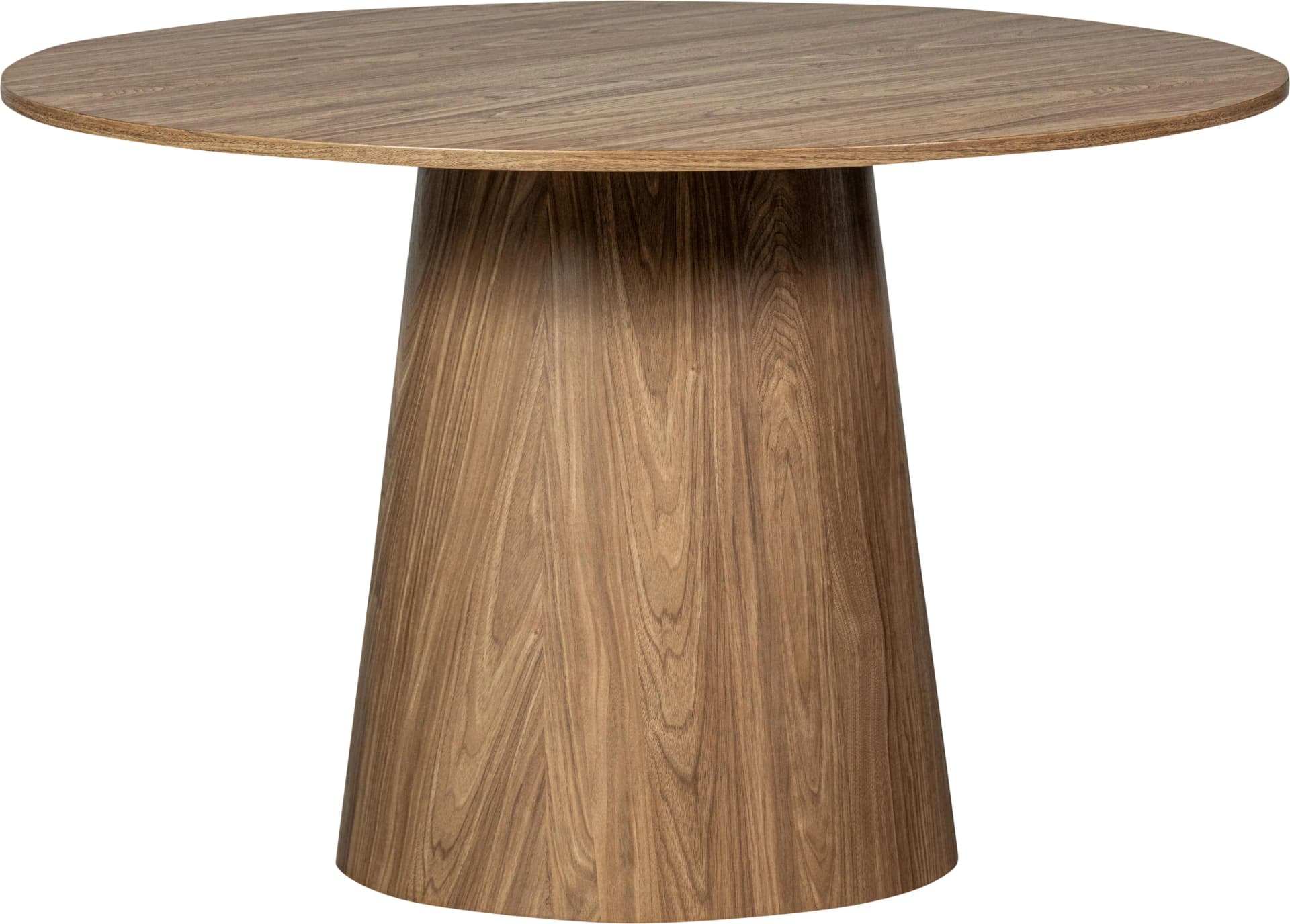 WOOOD Esstisch Maan Rund Walnuss MDF - Bild 2