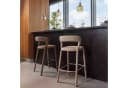 Tchibo Barhocker Noble Braun Holz Polyester Bild 1