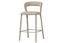 Tchibo Barhocker Noble Braun Holz Polyester Bild 2