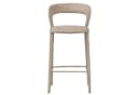 Tchibo Barhocker Noble Braun Holz Polyester Bild 4