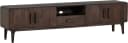 WOOOD Lowboard Liya Massivmangoholz Braun Abgerundete Ecken Bild 2