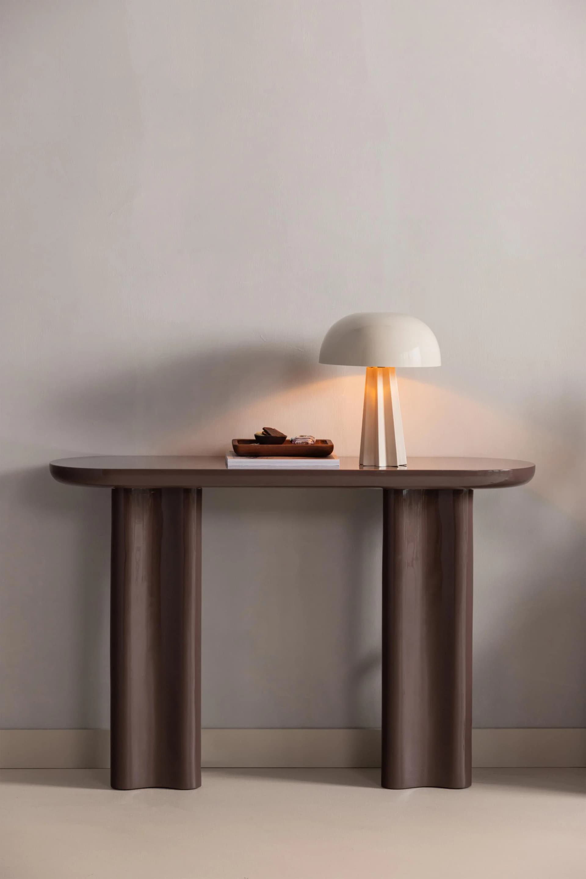 Beistelltisch MOUTIQUE ROSALIE Dunkelbraun Modern