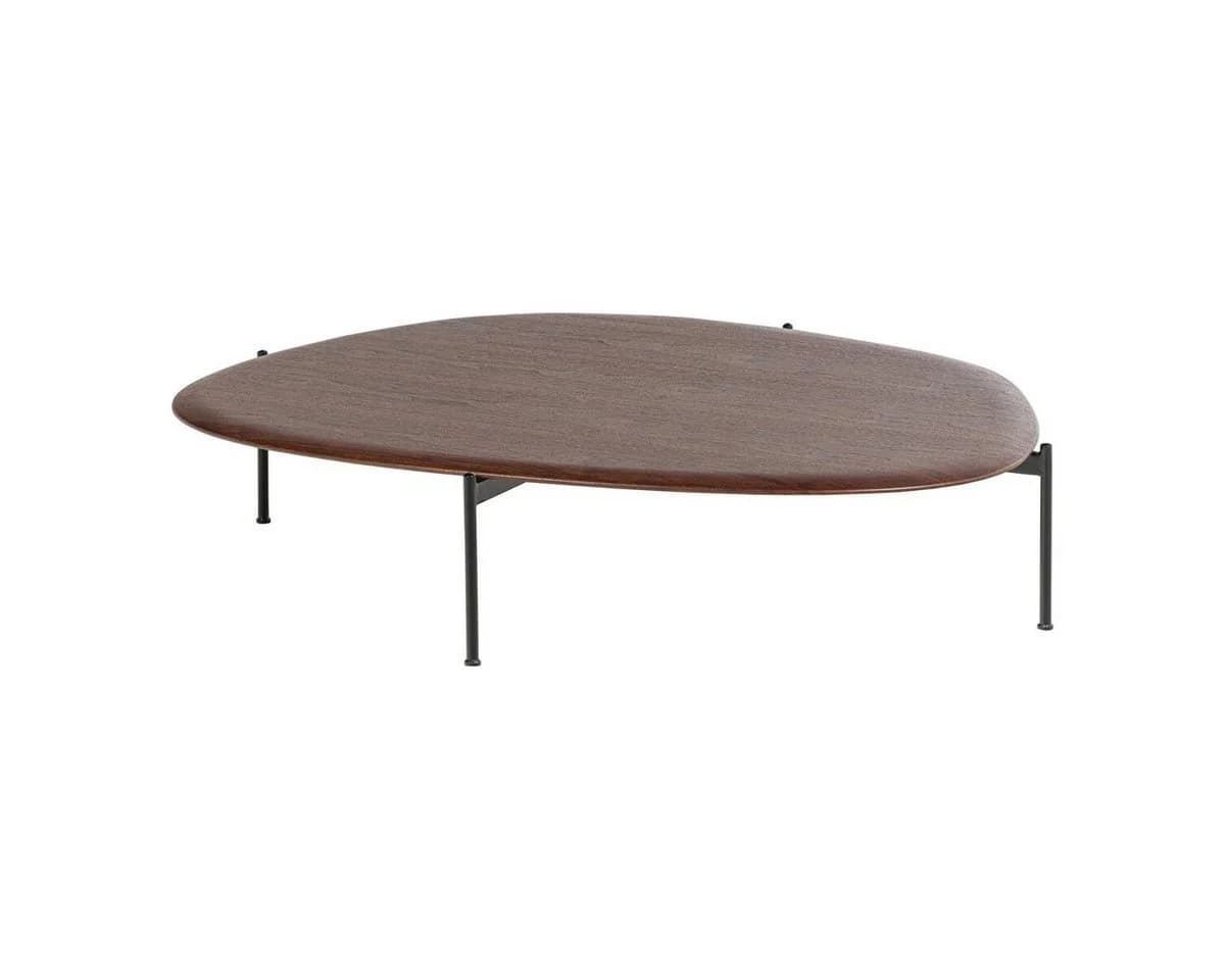 WOOOD Couchtisch Kota Braun MDF & Holzfurnier Modernes Design - Bild 2