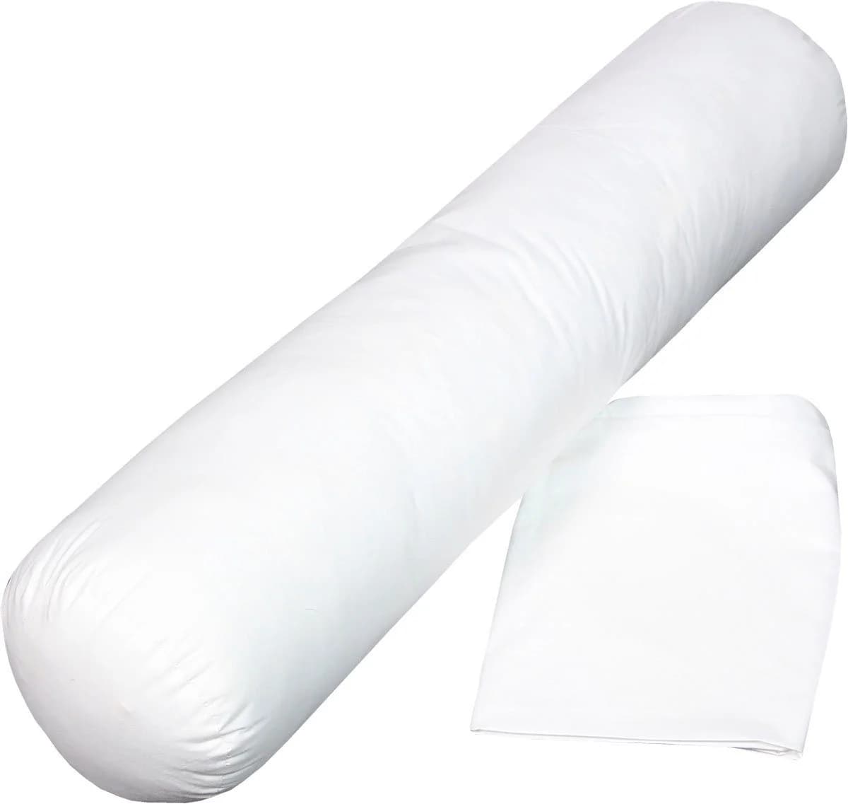QUEENS TEXTILES Seitenschläferkissen Weiß Ergonomisch Mit Bezug