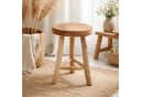 Van der Leeden Blumenhocker Teakholz Braun Handmade Unikat Bild 2
