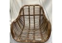 Van der Leeden Hängesessel Rattan Dunkelbraun mit Aufhängung Bild 4