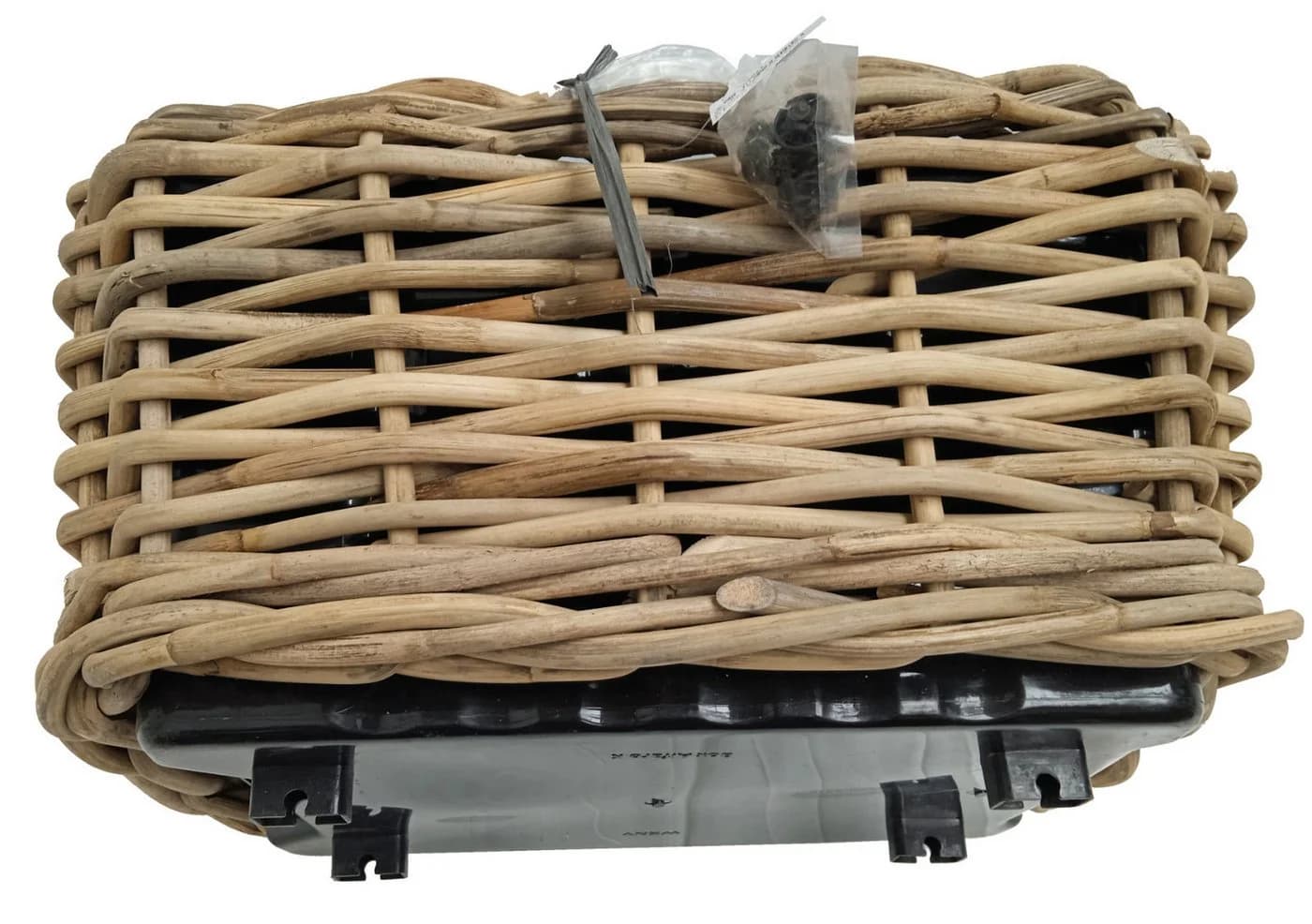 Van der Leeden Pflanzkorb Rattan Braun 27L - Bild 3