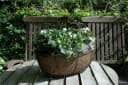 esschert design Dekokorb Gartenhelfer Drahtkorb antikbraun Bild 1