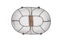 esschert design Dekokorb Gartenhelfer Drahtkorb antikbraun Bild 5