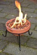 Esschert Design Feuerschalen-Ständer Schwarz Metall Bild 3