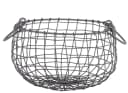 Esschert Design Drahtkorb Rund mit Klappgriffen Bild 2