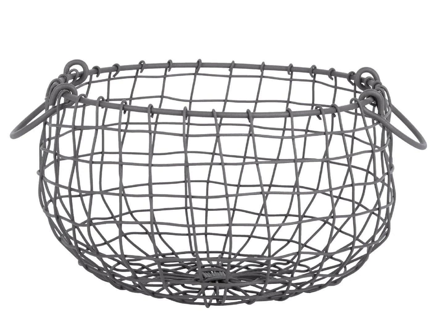 Esschert Design Drahtkorb Rund mit Klappgriffen - Bild 2