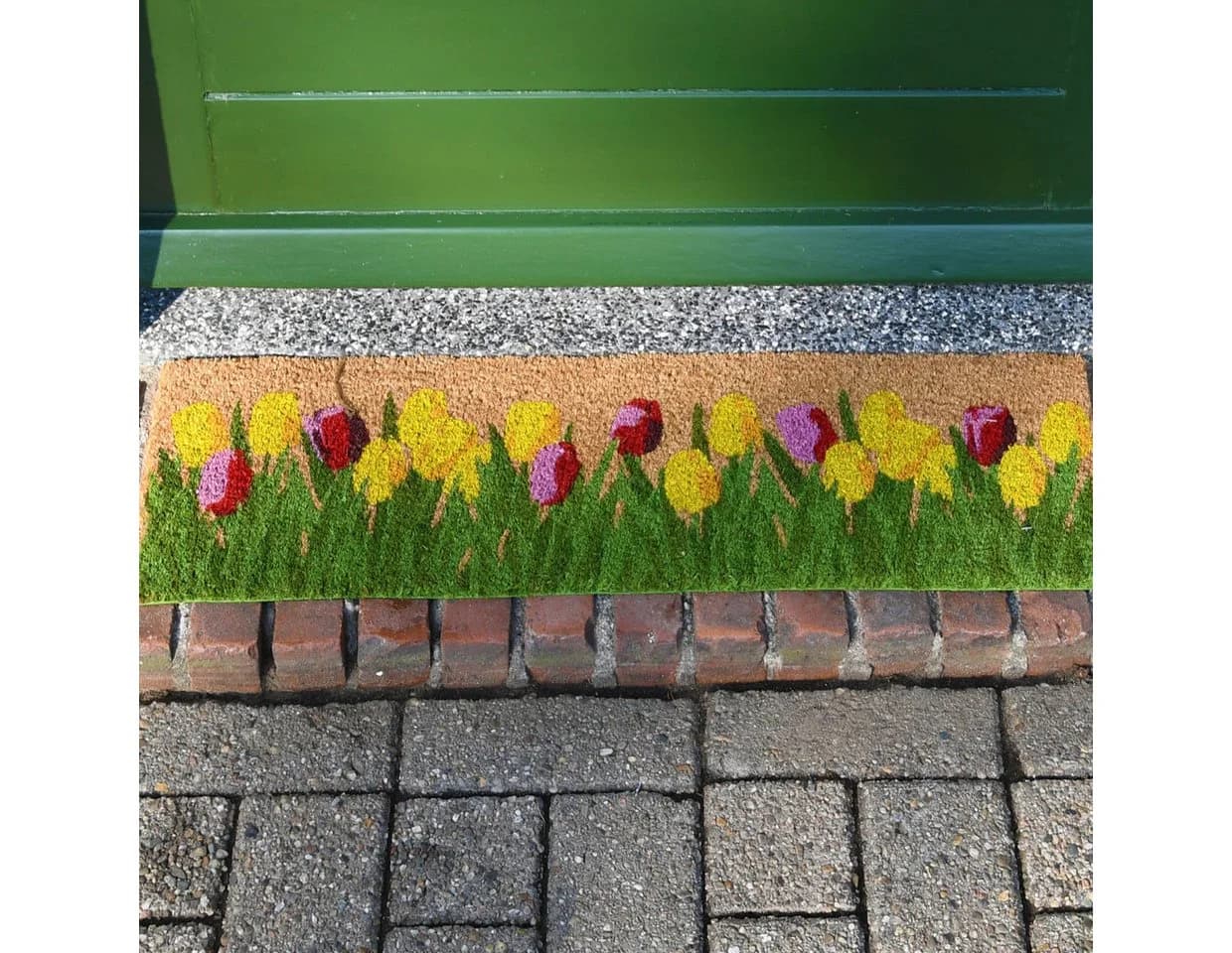 esschert design Fußmatte mit Tulpenmotiv