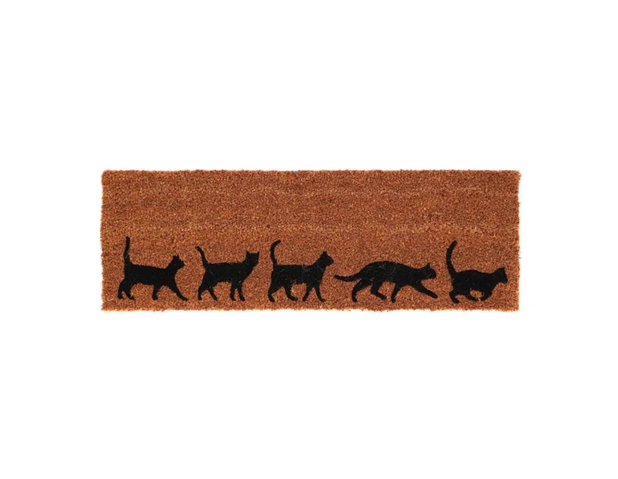 esschert design Fußmatte Katze Kokosfaser Naturfarben - Bild 2
