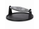 esschert design Burgerpresse Gusseisen mit Grillmuster & Holzgriff Bild 2