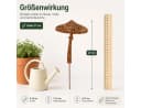 esschert design Gartenstecker Pilz Weichstahl Rost Bild 4
