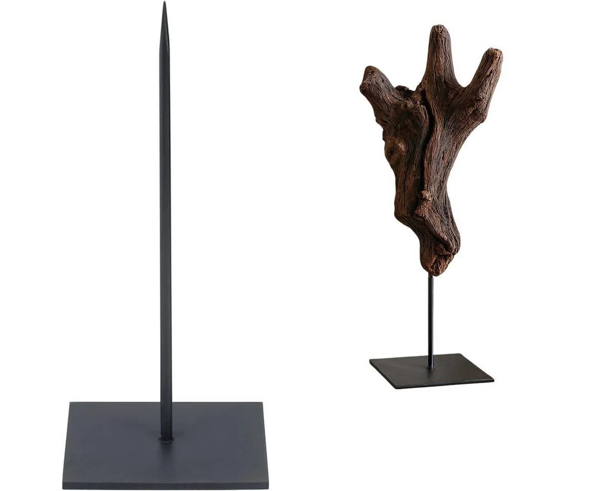 NaDeco Metallständer Schwarz Skulpturenständer 7x7x14 cm - Bild 2