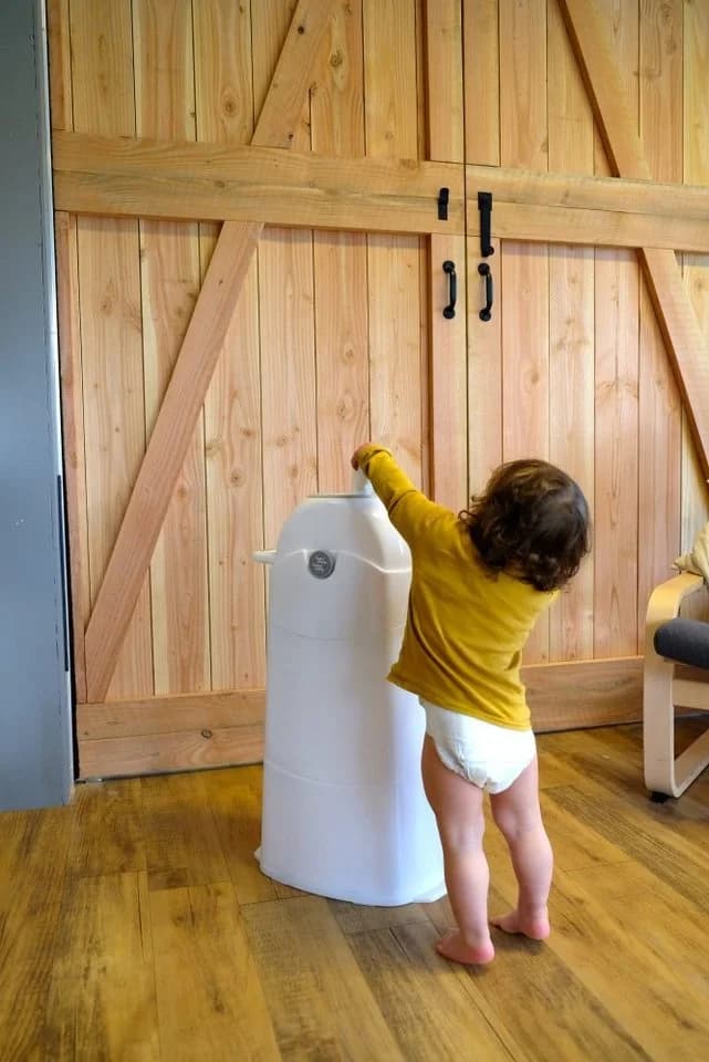 Diaper Champ Regular Windeleimer Weiß Kunststoff
