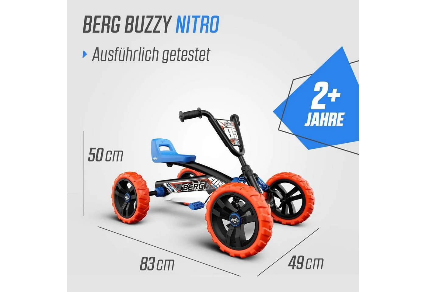 Berg Go-Kart Buzzy Nitro Gelb - Bild 4