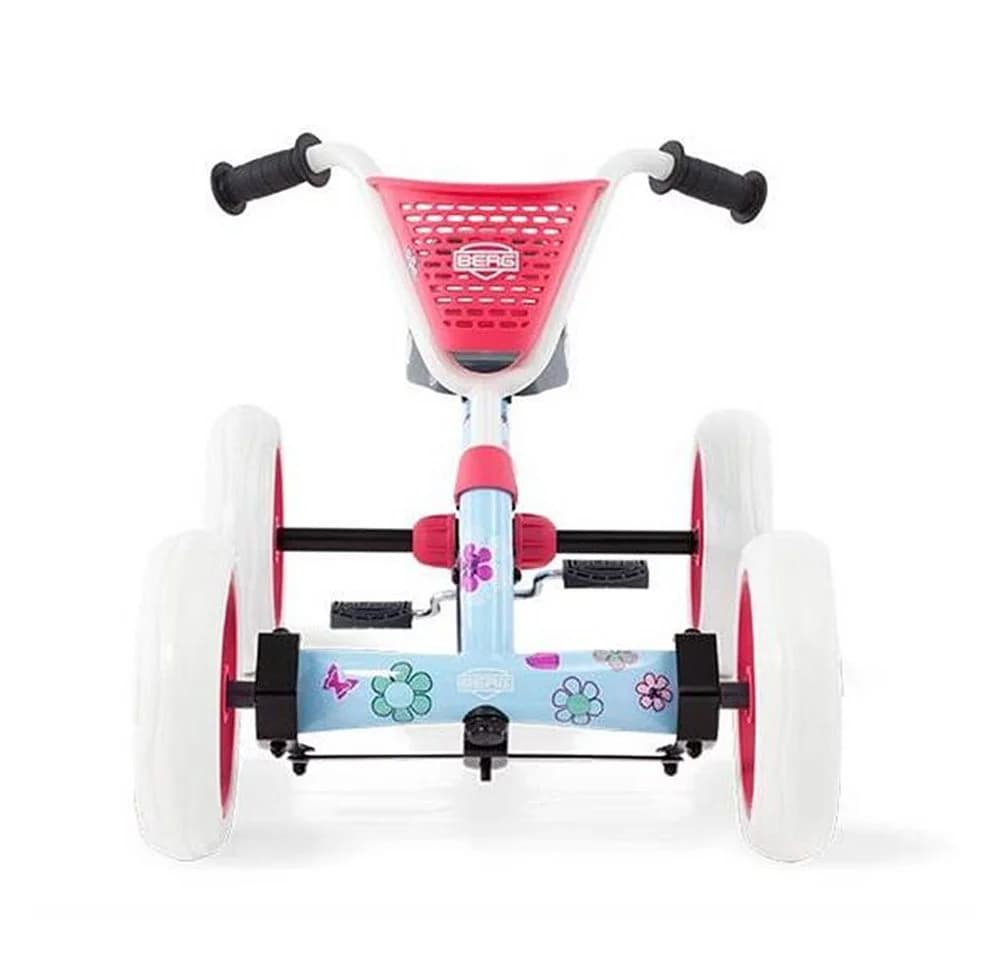 BERG Gokart Buzzy Bloom Gelb - Stabiles Vierrad-Tretfahrzeug für Kinder - Bild 4