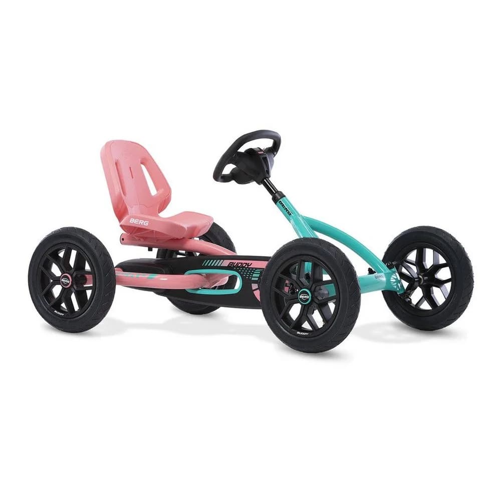 BERG Gokart Buddy Lua 2.0 BFR Pink Mint - Kinder Gokart mit BFR-System - Bild 2