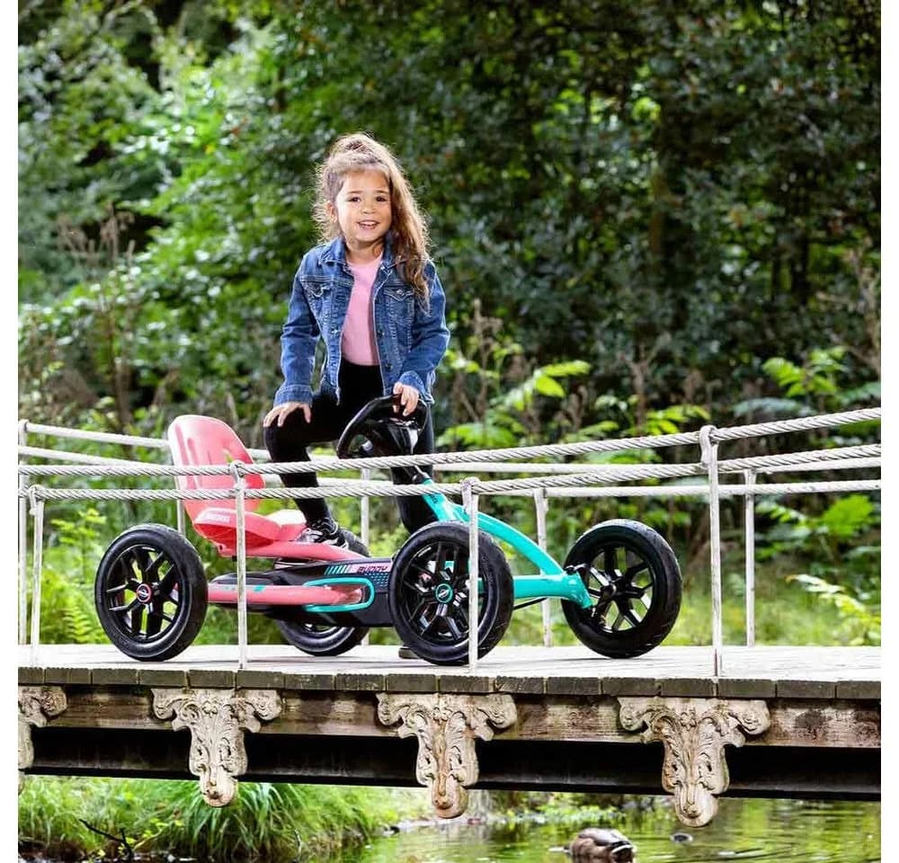 BERG Gokart Buddy Lua 2.0 BFR Pink Mint - Kinder Gokart mit BFR-System - Bild 3