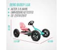 BERG Gokart Buddy Lua 2.0 BFR Pink Mint - Kinder Gokart mit BFR-System Bild 4