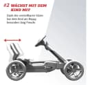 BERG Reppy Roadster Go-Kart mit Soundbox Blau/Schwarz Bild 4
