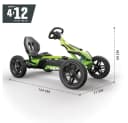 BERG Go-Kart Rally 2.0 DRT Grün für Kinder ab 4 Jahren Bild 4