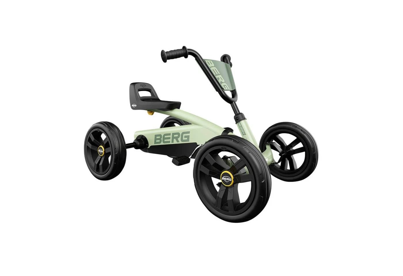 Berg Tretfahrzeug Gokart „Buzzy“ Grün/Schwarz - Bild 2