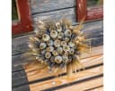 Viana Trockenblume Natürlicher Weizenbund Deko Herbst Erntedank Bild 1