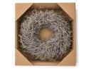 finehomegarden Dekokranz Iron Busch 35 cm Platin Naturdeko Bild 1
