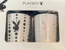 Playboy Zahnputzbecher 2er Set Bunny Keramik Rosa/Schwarz Bild 1