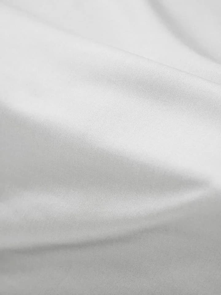 ESSENZA Spannbettlaken Satin Weiß 220TC Baumwollsatin