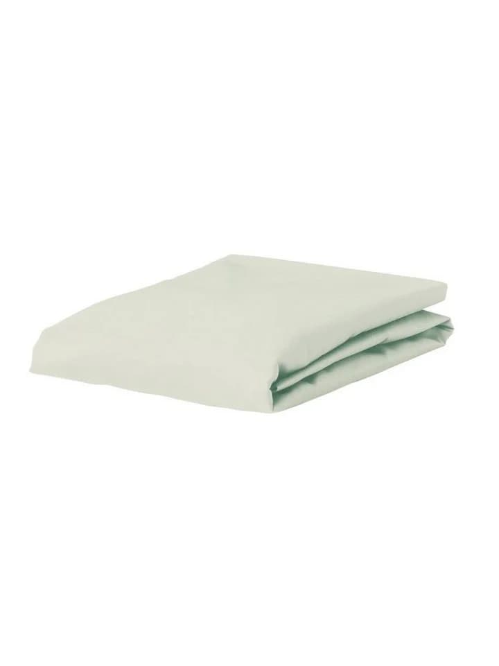 ESSENZA Spannbettlaken Premium Perkal Uni Beige