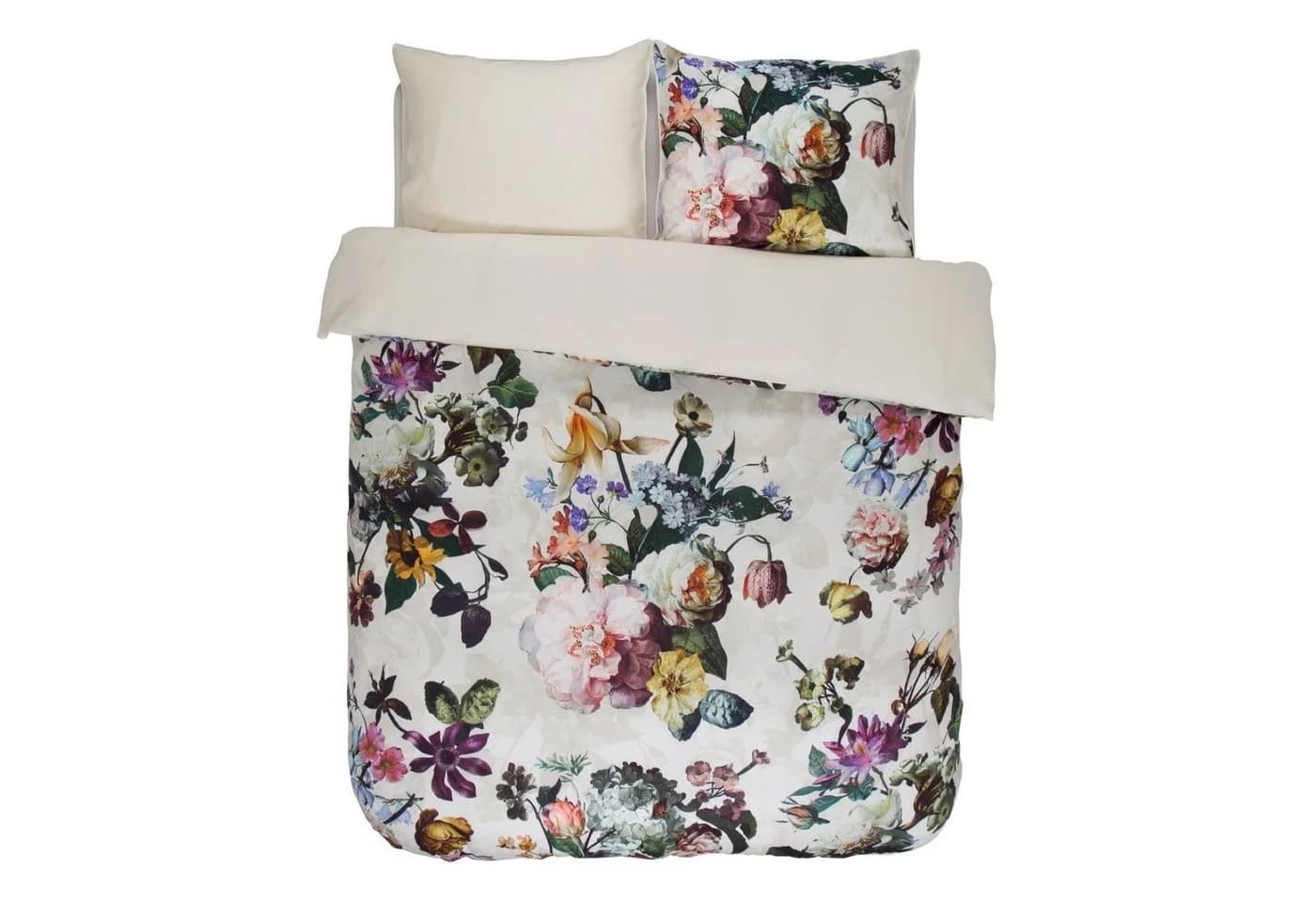 Essenza Bettwäsche Fleur Ecru Satin 2-teilig Geblümt - Bild 2
