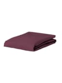Essenza Spannbettlaken Premium Percale Uni Marsala Bild 2