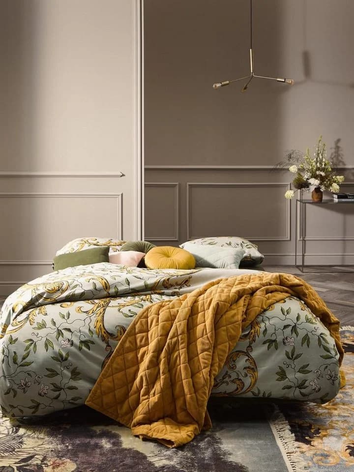ESSENZA Tagesdecke Billie aus Cord Polyester Gelb