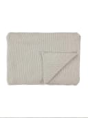 Marc O'Polo Home Plaid Nordic Knit Oatmeal Bio-Baumwolle Bild 2