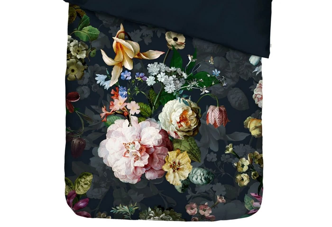 Essenza Bettwäsche Fleurel Indigo Blue Flanell 2-teilig Floral - Bild 3
