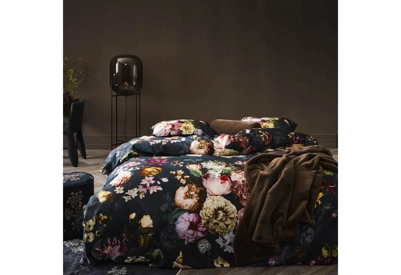 Essenza Bettwäsche Fleurel Indigo Blue Flanell 2-teilig Floral - Bild 5