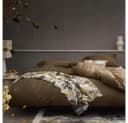 Essenza Bettwäsche Minte Café Noir 155x220cm + 80x80cm Satin Bild 2