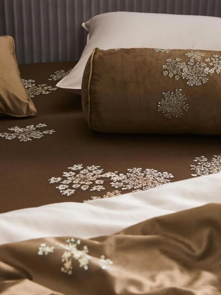 Essenza Dekokissen Lauren aus weichem Samt mit Blumenprint - Bild 5