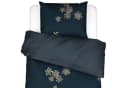 Essenza Bettwäsche Lauren Indigo Blue Satin 2-teilig Floral Bild 1