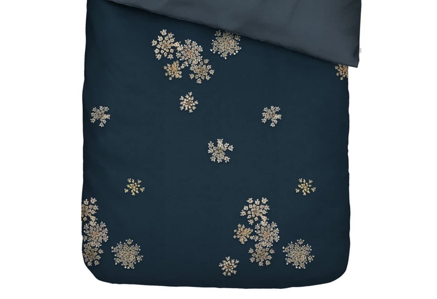 Essenza Bettwäsche Lauren Indigo Blue Satin 2-teilig Floral - Bild 3