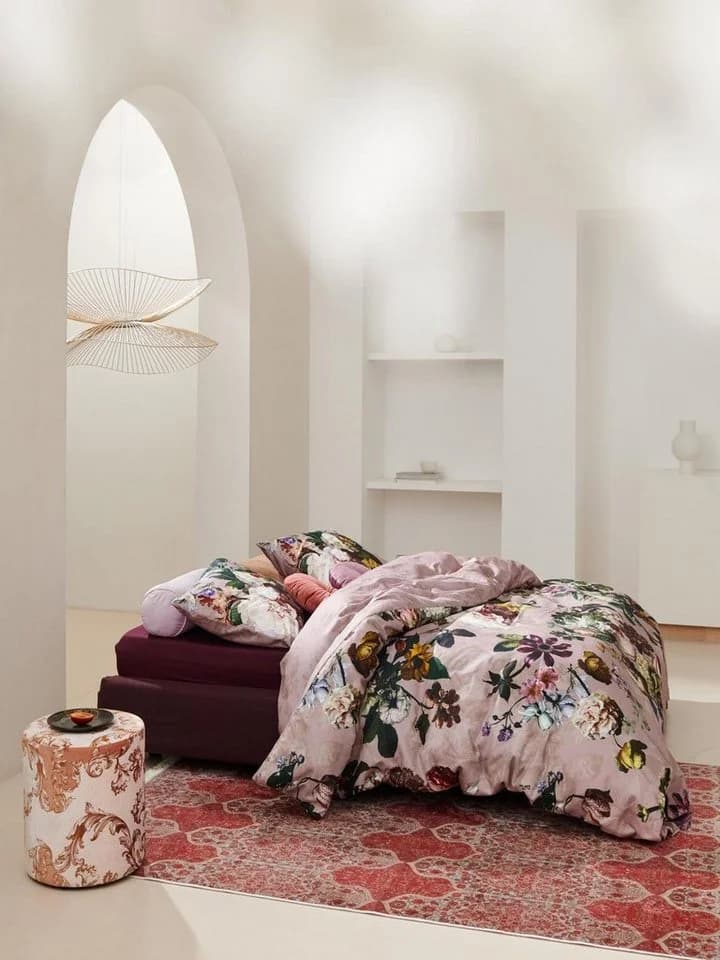 Essenza Bettwäsche Fleur Satin 2-teilig Rosa Floral - Bild 3