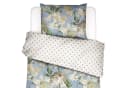 Essenza Wendebettwäsche Rosalee Satin Floral Blau Bild 1